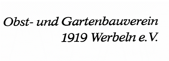 Obst-und Gartenbauverein 1919 Werbeln e.V.